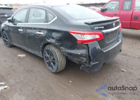 2013 Nissan Sentra Sv z USA, uszkodzony, nr VIN 3N1AB7AP6DL621385